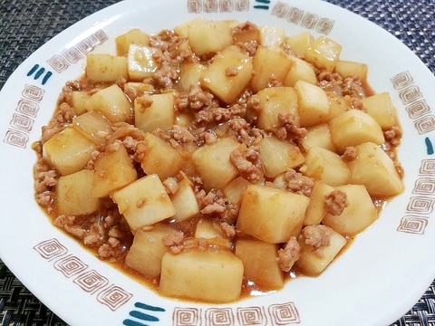 基本の麻婆大根